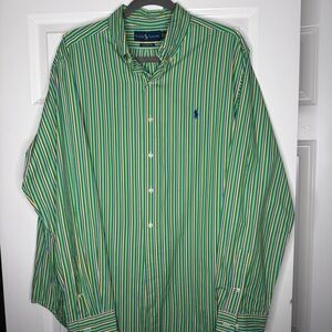 Ralph Lauren Multicolor Striped Button Down Shirt